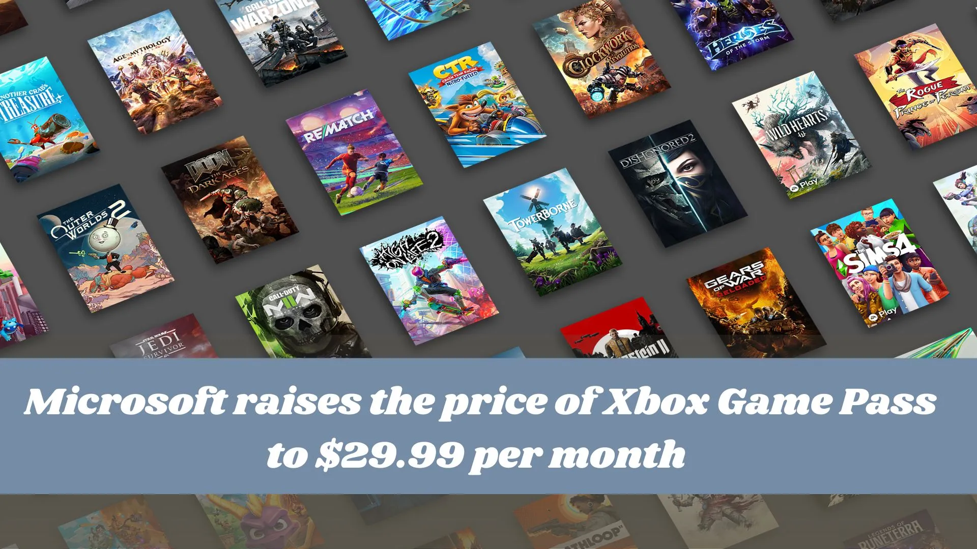Microsoft raises the price of Xbox Game Pass to $29.99 per month and updates its Game Pass options. Microsoft raises the price of Xbox Game Pass to $29.99 per month and updates its Game Pass options.